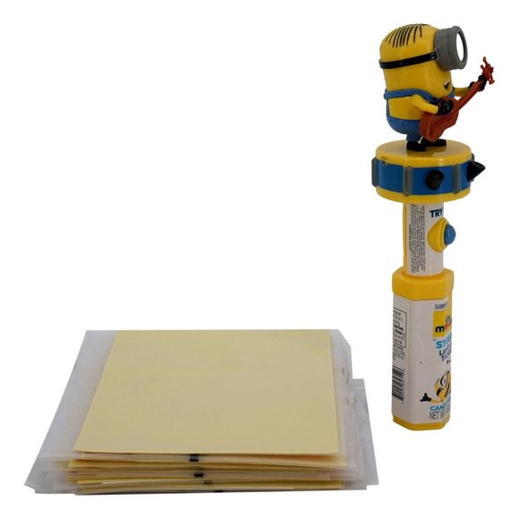 Minions Stuart Light Up Talker and Tattoo Stickers - Picture 5 of 5